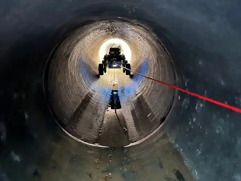 模范西路管道检测