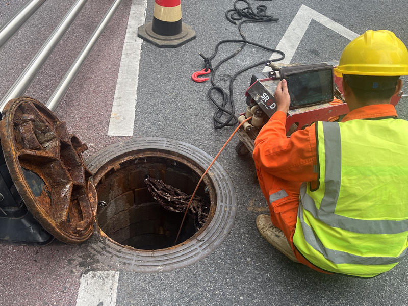 模范西路市政管道内窥检测